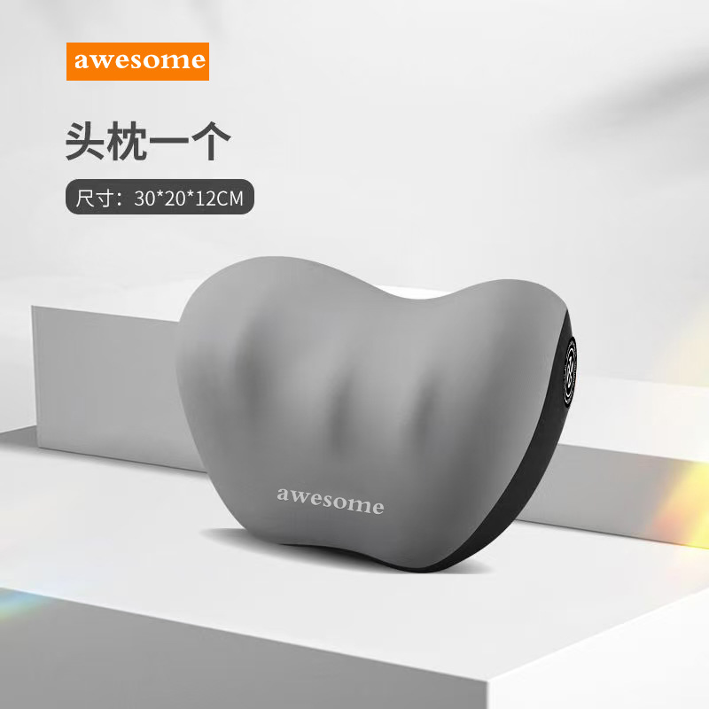 Car Headrest Lumbar Pillow Cushion Car Driving Backrest Car Waist Support Lumbar Neck Pillow Waist Support Pillow