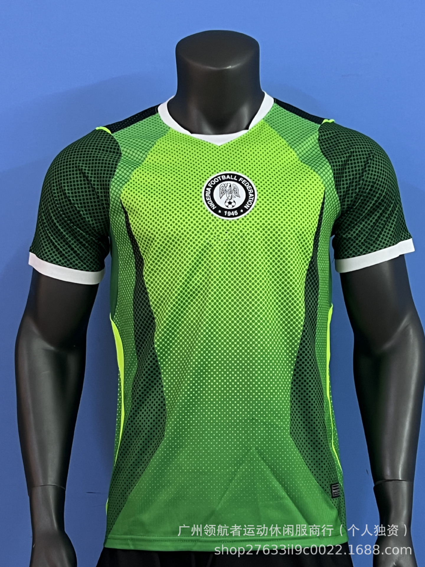 Nike x Nigeria 2026 Home Jersey Pine Green/Electric Green/White