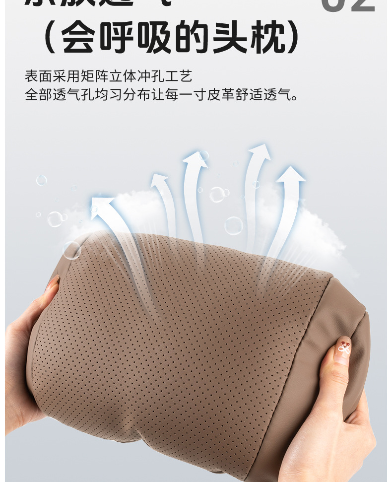 2025 New Car Headrest and Lumbar Cushion, Universal for All Seasons, Breathable Neck Pillow, Car Pillow, Lumbar Support Pillow for Seats