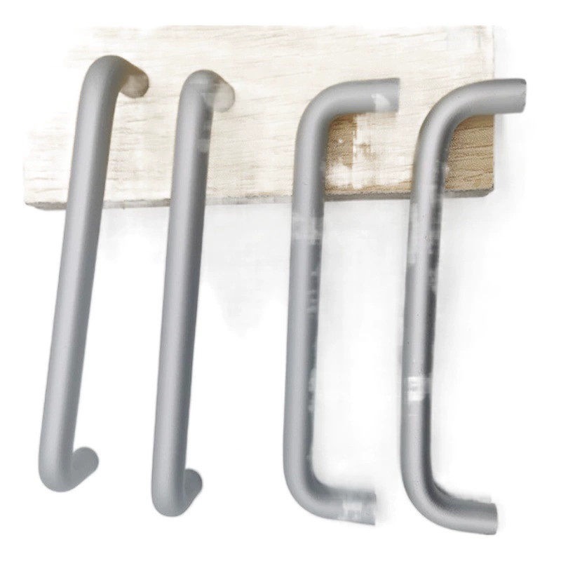 Ручки из алюминиевого сплава в наличии оптом для шкафов, ящиков, мебели, дверей шкафов, одинарные алюминиевые ручки