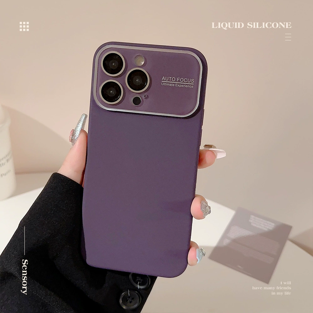 Силиконовый чехол для телефона (Apple) для серии iPhone 11–15, латекс силикон с защитой объектива камеры