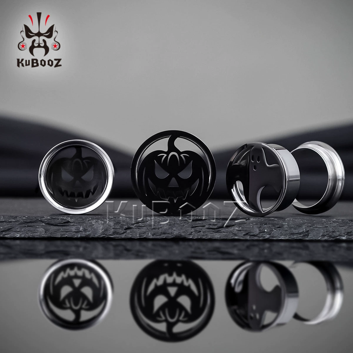 Ghost accessory stainless steel, earrings, halloween