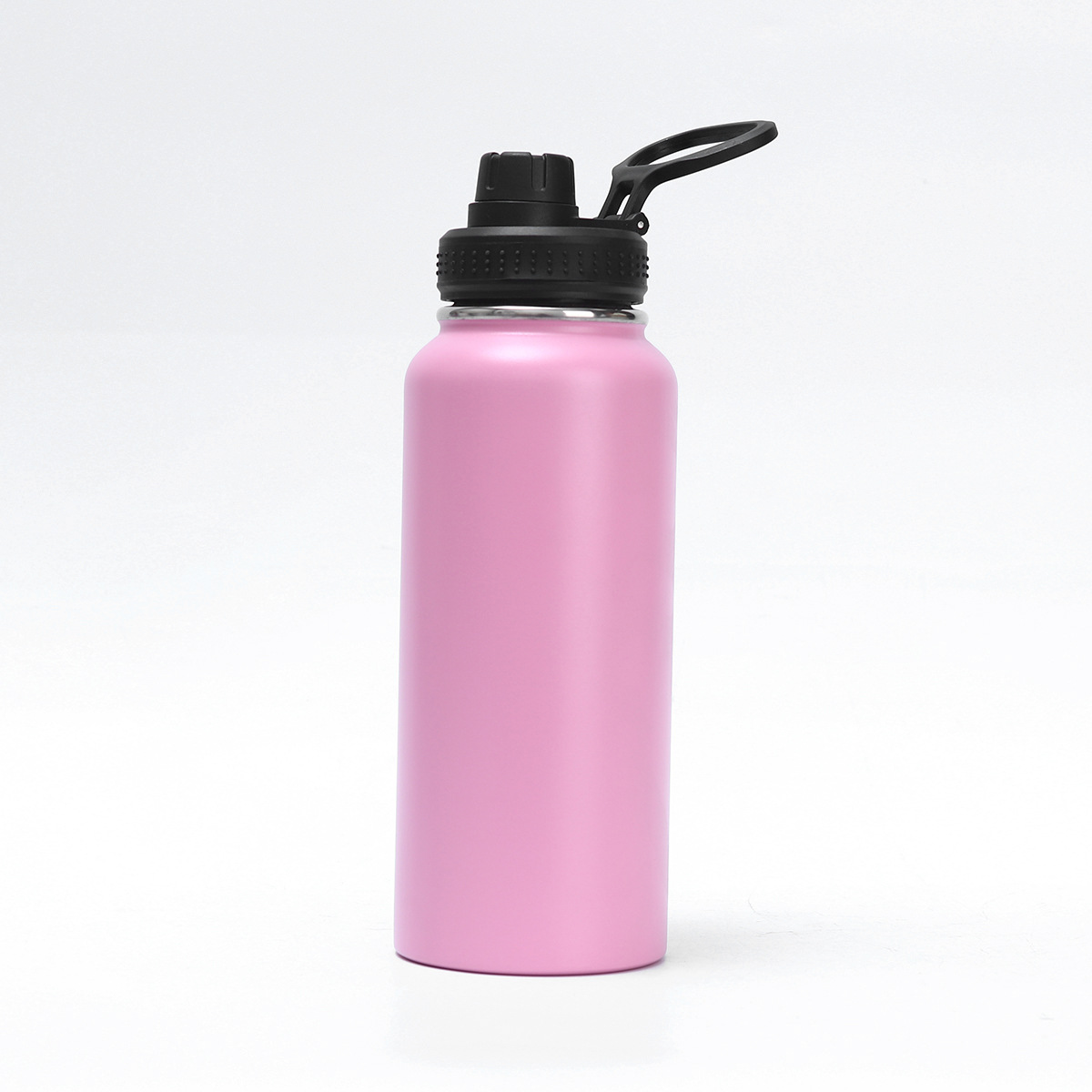 Botella espacial portátil estadounidense transfronteriza de gran capacidad para hombres y mujeres al aire libre botella deportiva de doble capa de taza de aislamiento de acero inoxidable portátil