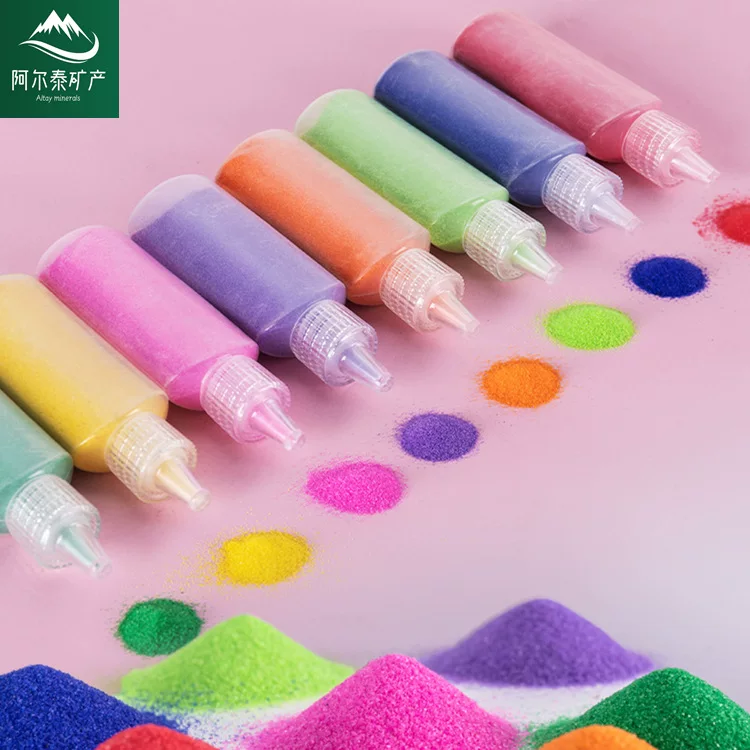 Алтай окрашенный песок, оптовый продажа, handmade
