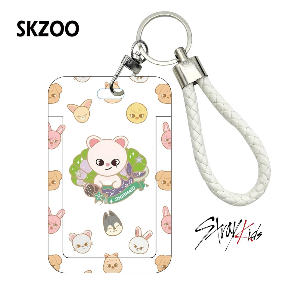 Карта Stray Kids Cartoon SKZOO, идентификационная карта студента, карта студента, карта риса студента, карта, дверь-дверь запрещена, документы для работы, набор
