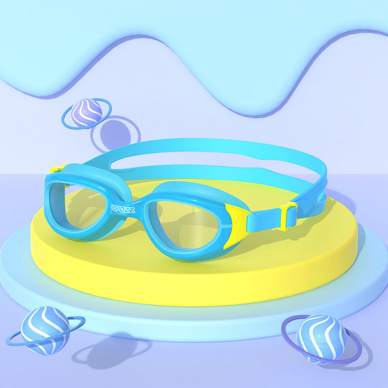 Gafas de Natación para Niños de 3-15 Años de PC Antiempañante