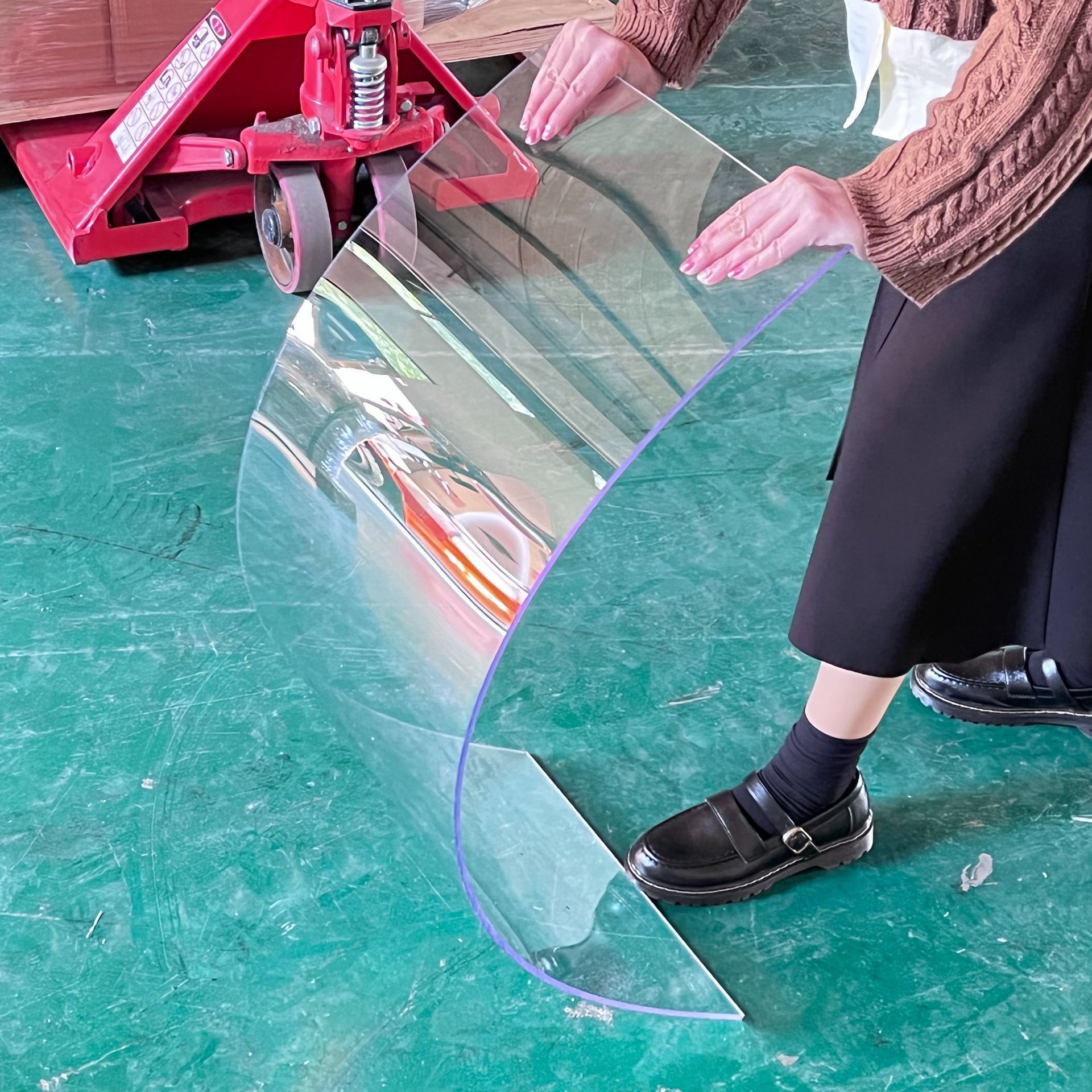 透明pc耐力板5mm塑料板硬板PC板隔板硬板材胶板硬片垫板挡板加工