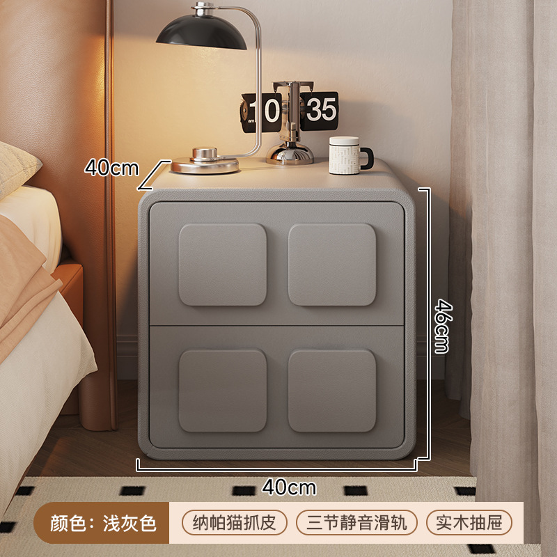 Cabina de cabecera de madera maciza dormitorio simple casera de almacenamiento junto a la cama moderna creativa gabinete de combinación libre sala de estar armario de almacenamiento