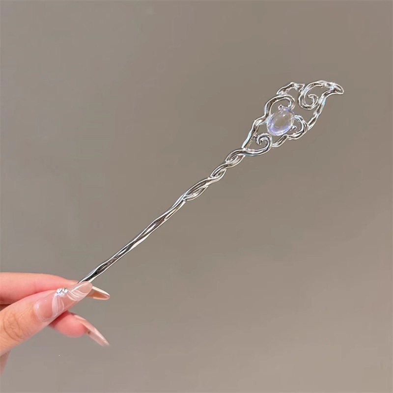 El estilo de alta sensación de miniatura caballo falda clip de cabello nuevo estilo chino tocado antiguo clip de cabello estilo nacional clip de cabello paso de cabello para mujeres image 68