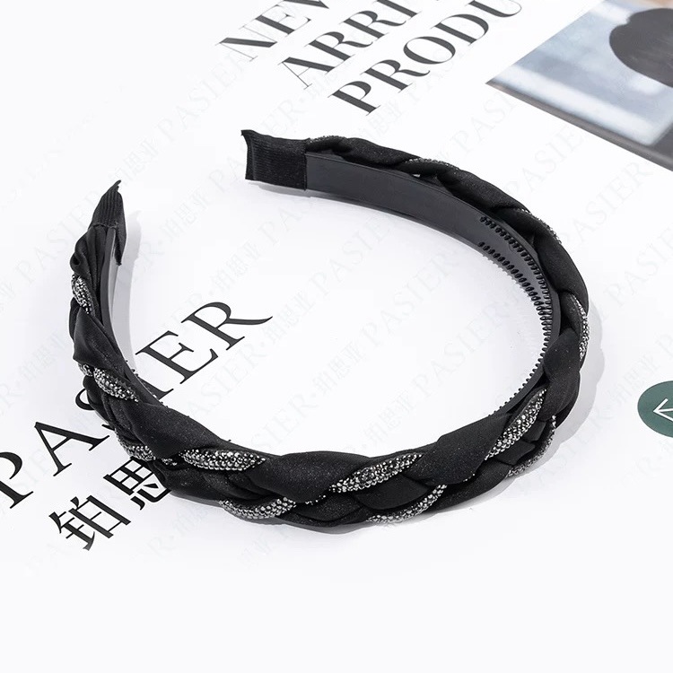 High black headband