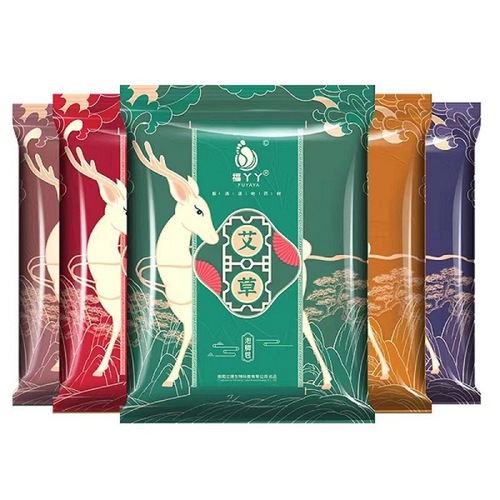 Fuyaya herbal foot bath bag mugwort four-in-one instant travel dehumidification beauty sleeping foot bath bag