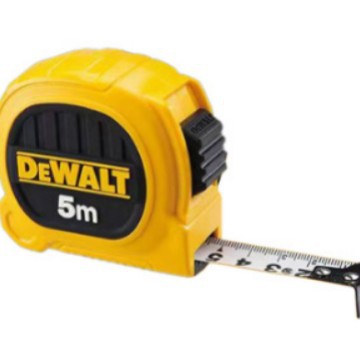 DEWALT得伟双面卷尺5米7.5米卷尺耐磨高精度测量盒尺木工钢尺子