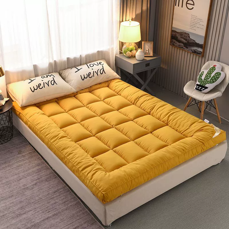 Foldable mattress with down for elementary school students, increased thickness, 10cm, 1.8meter