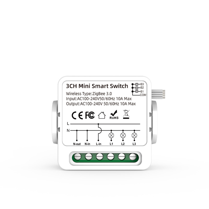 落書きWiFi/zigbeeオン・ブレーカーマルチドライ接点カーテン調光計量スマートスイッチクロスボーダーカスタマイズ|undefined