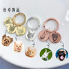 Photo, necklace, pendant, commemorative keychain, choker, handmade, pet, cat, Birthday gift