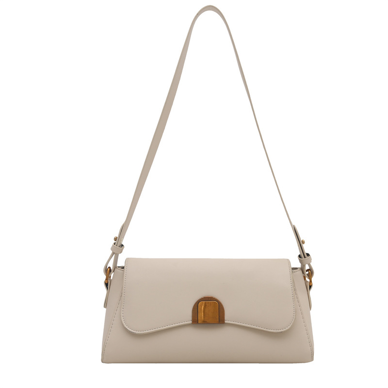 Bolsa de moda de tendencia 2025 primavera nuevo simple ocio de hombro bolso cuadrado sensación extranjera nicho mochila