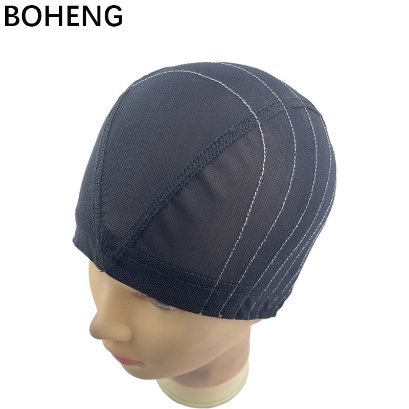 2022 new 4x 4 5x 5 Front V-shaped stretch white wire wig net cap dome breathable wig net wig cap