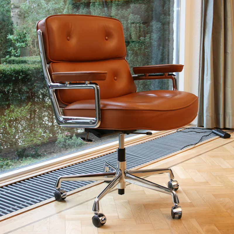 Silla de computadora de lujo ligera silla de escritorio doméstica silla Robin comodidad silla giratoria de oficina nórdica ocio sofá silla