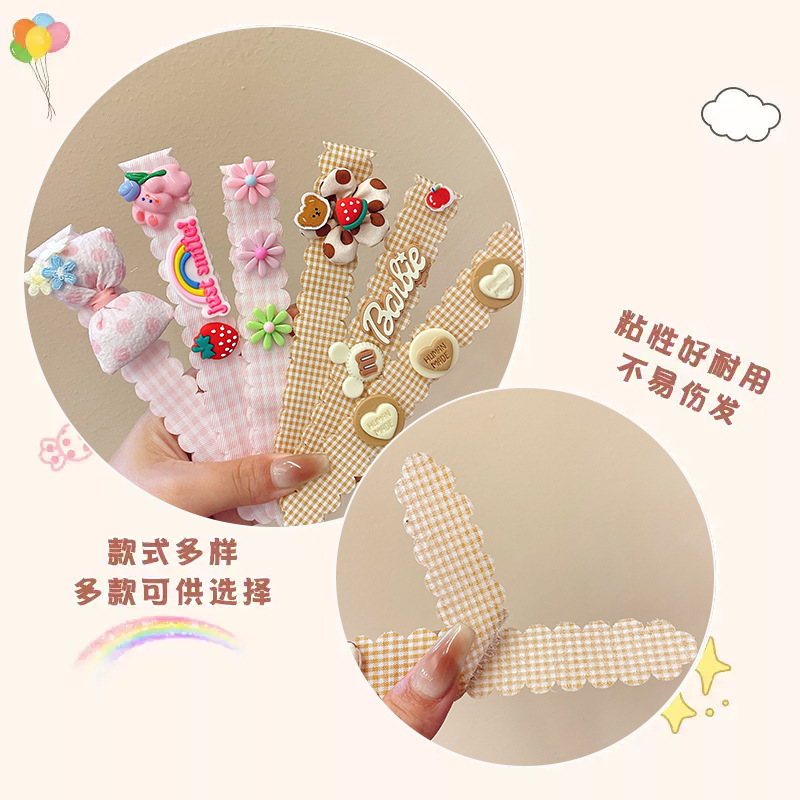 Peel roto para niños, artefactos para niñas lindas bandas de velcro, bandas de pelo para niñas pequeñas, bandas de pelo para la frente, bandas de pelo para el pelo para el pelo