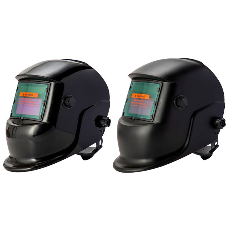 Máscara protectora de soldadura por arco de argón para soldador con tapa de soldadura 107 montada en la cabeza genuina Máscara de soldadura eléctrica con cambio de luz automática solar