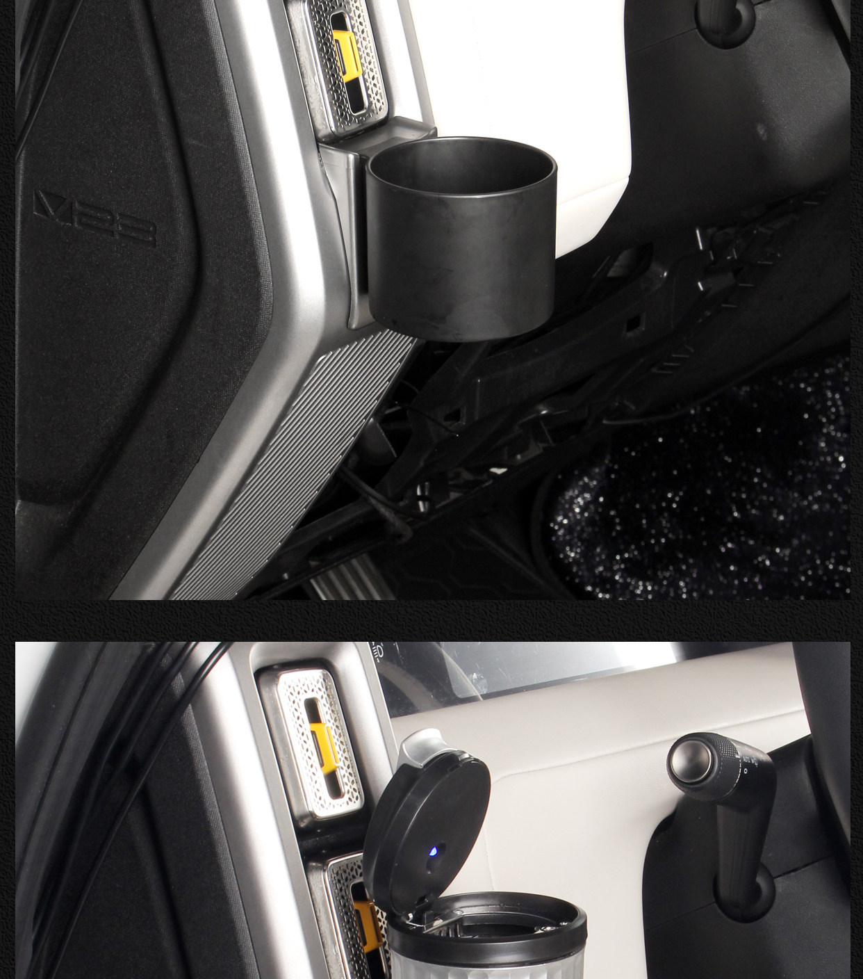Suitable for ICAR V23 air vent cup holder, specialized car-mounted beverage cup rack storage organizer modification