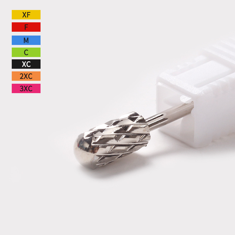 Cross-border de uñas de acero de tungsteno de molienda de la cabeza de pre-procesamiento de la máquina de molienda broca de aleación Eliminación de la piel muerta de descarga de la cabeza de molienda de eliminación de uñas