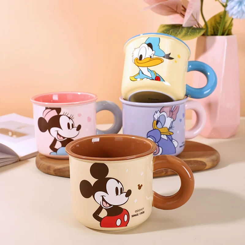 Mug (Disney) 410 ml, ceramic cartoon design with rounded handle