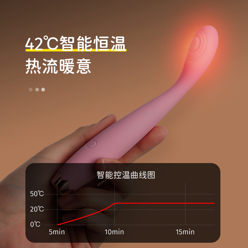 ROSELEX Laboris Trendy Penetration Wand Mini Heated Female Massager Sex Toy