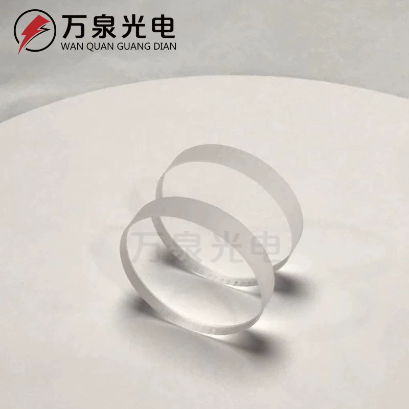 Диаметр оконного листа фторида кальция CaF2 12,7/25.4mm без покрытия лабораторные линзы оптический элемент