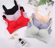 性感小胸平胸加厚超厚无钢圈内衣女 6CM超聚拢调整型厚杯款文胸罩