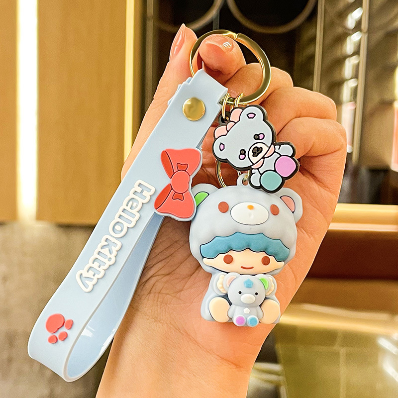 Llavero Creativo de Sanrio con Perro de Orejas Grandes, Cinnamoroll, Colgante para Bolso, Adorno, Pequeño Regalo al por Mayor de Yiwu