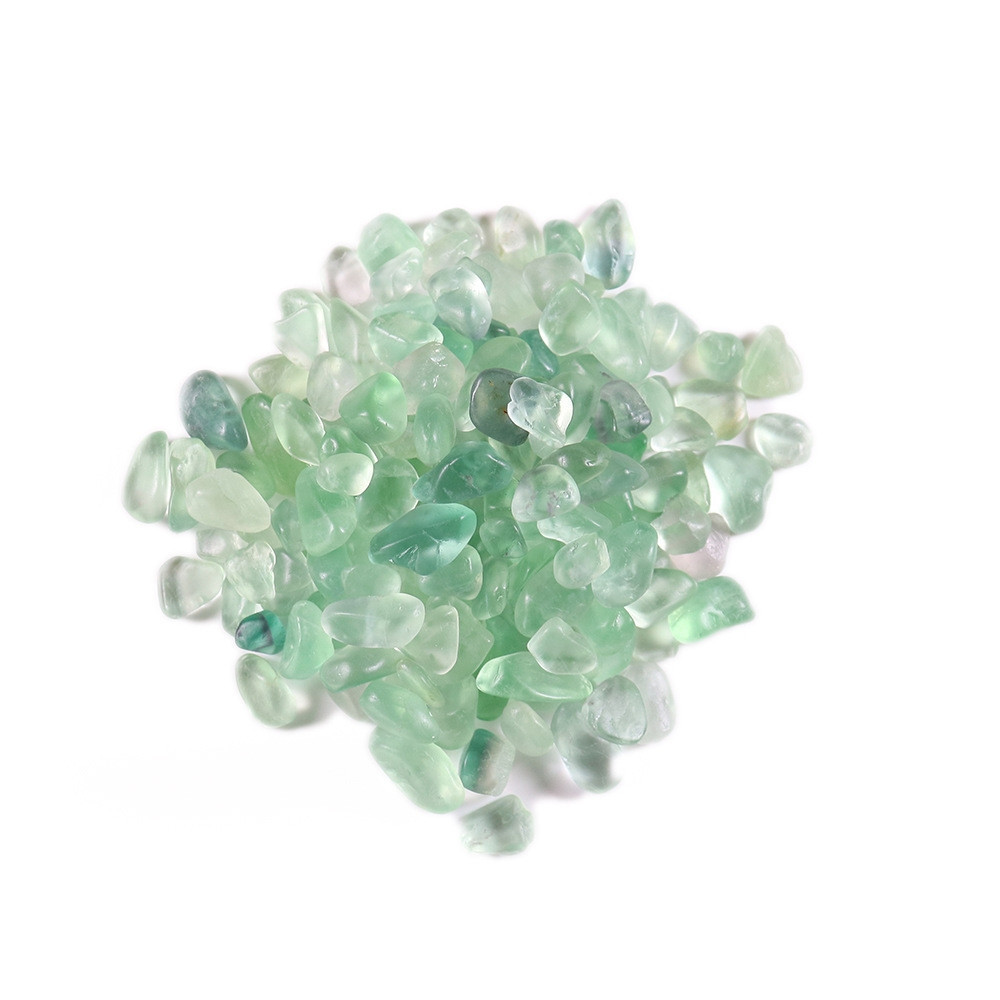 Green fluorite / 3-5mm 100g
