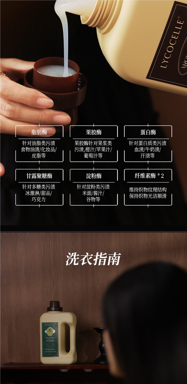 【Cheng Yi's Choice】Zhanjia Four Seasons Floral Fragrance Laundry Detergent - Kills Bacteria, Eliminates Mites, Protects Color, Long-lasting Fragrance for 72 Hours