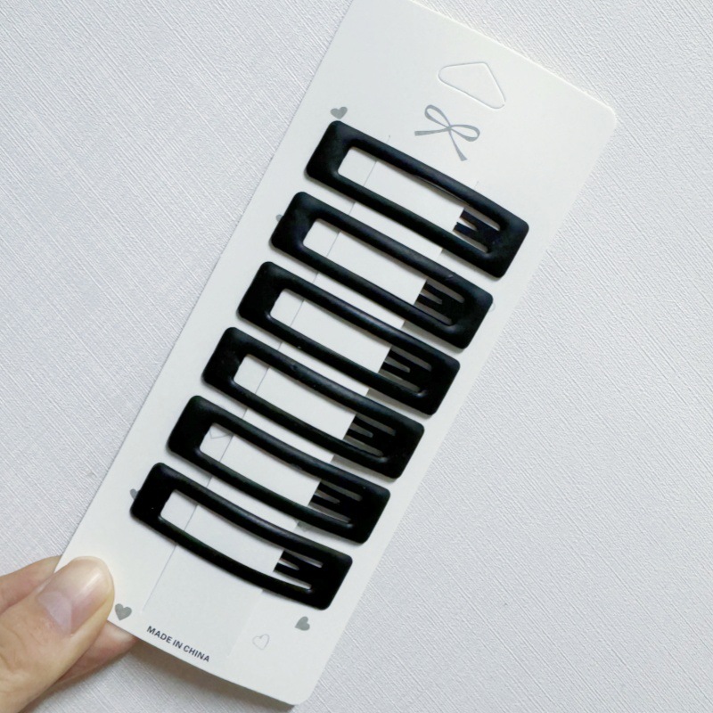 Versatile frosted square-6 piece set