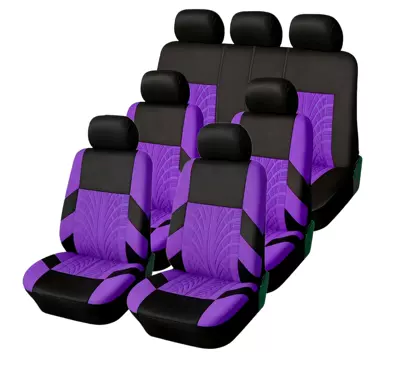 Cushion Manufacturer Wholesale Amazon — Seat cushion, seat cover - purple-13-piece-set-seven-seats
