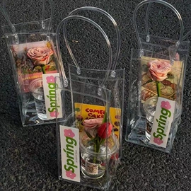 鲜花包装;塑料自立袋;包装产品定制