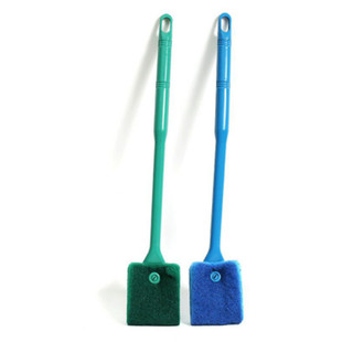 Long 40 Fish Tank Cleaning Tools Fish Tank Brush Double-Sided Cleaning Brush Long Handle Brush Aquarium Tank Wiping Turtle Tank Cleaning Brush