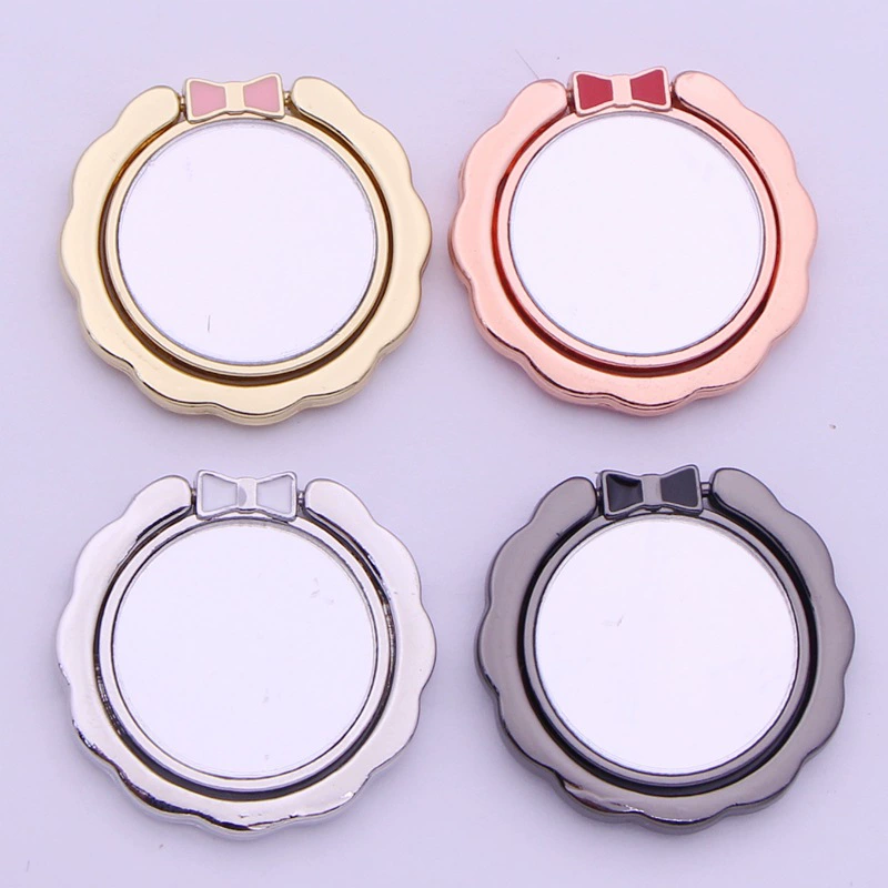 Мобильный телефон кольцо кронштейн капли масло бант цветок зеркало цельнометаллический кронштейн подарок производитель оптом