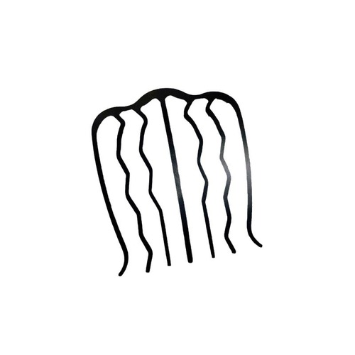 Six-piece set of hairpins for updo hair, simple and temperamental ball head comb, high-end U-shaped hairpins, versatile and fashionable hairpins