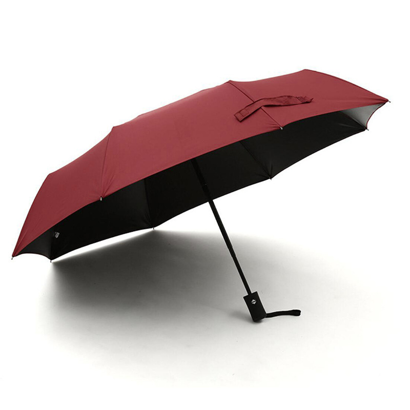 Paraguas publicitario, logotipo de impresión, paraguas plegables automáticas, protector solar, sombrillas al aire libre, sol y lluvia.
