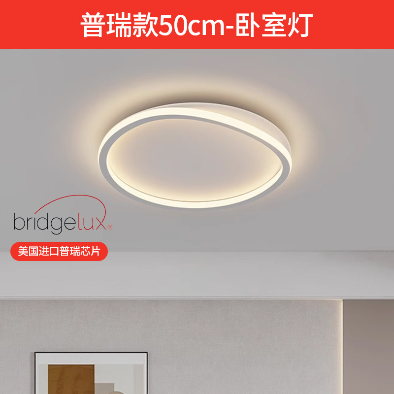 Luz de sala de estar de EE.UU. Puri luz principal de espectro completo lámpara de techo lámpara de dormitorio moderna y simple Zhongshan decoración de iluminación
