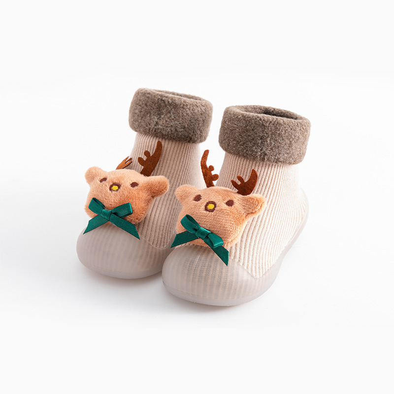 Navidad, Año Nuevo, invierno, calcetines para bebés, zapatos para bebés, zapatos para bebés image 11