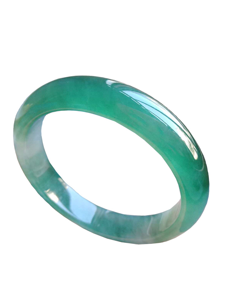 Natural Burmese Type A Jadeite Bracelet Jade Bangle_voghion.com