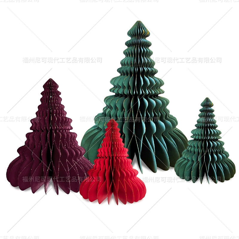 Christmas table decorations, layout, realistic props