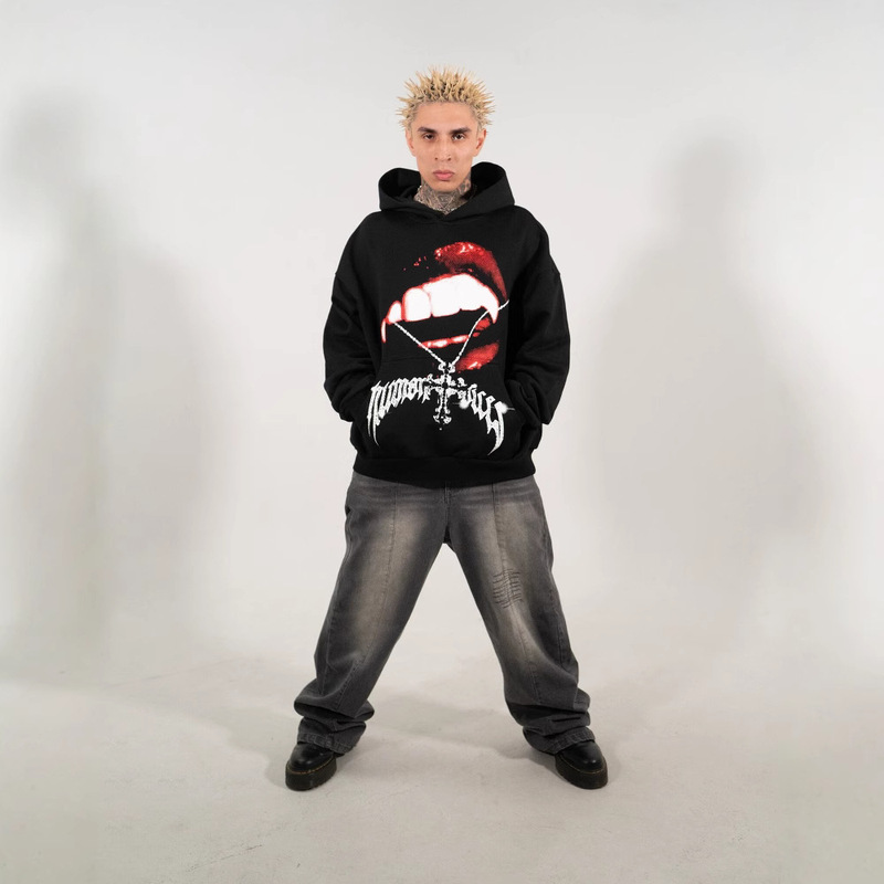 アメリカンハイストリートレトロ「ATONEMENT」HOODIE「ATONEMENT」プリントパーカー、男女兼用|undefined