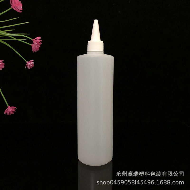 尖嘴塑料瓶厂家现货批发500ml火疗酒精瓶点胶瓶尖嘴瓶