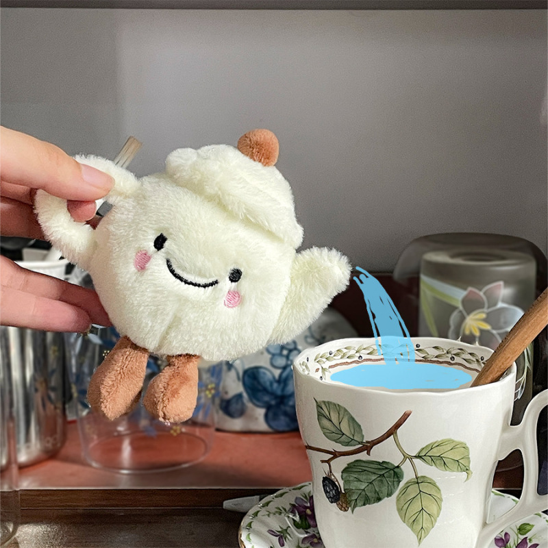 现货卡通家电小玩偶毛绒挂件创意游戏机电饭煲玩具游乐城抓机娃娃|undefined