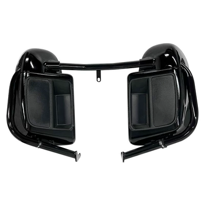 Harley Softail 18Th Anniversary Street Fighter Fat Boy Breakthrough Successor Fat Boy Front Bumper Leg Guard Windshield Leg Guard Bag