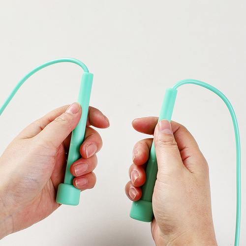 Children's colorful racing skipping rope telescopic and extended skipping rope for kindergarten first grade primary school students lightweight single skipping rope