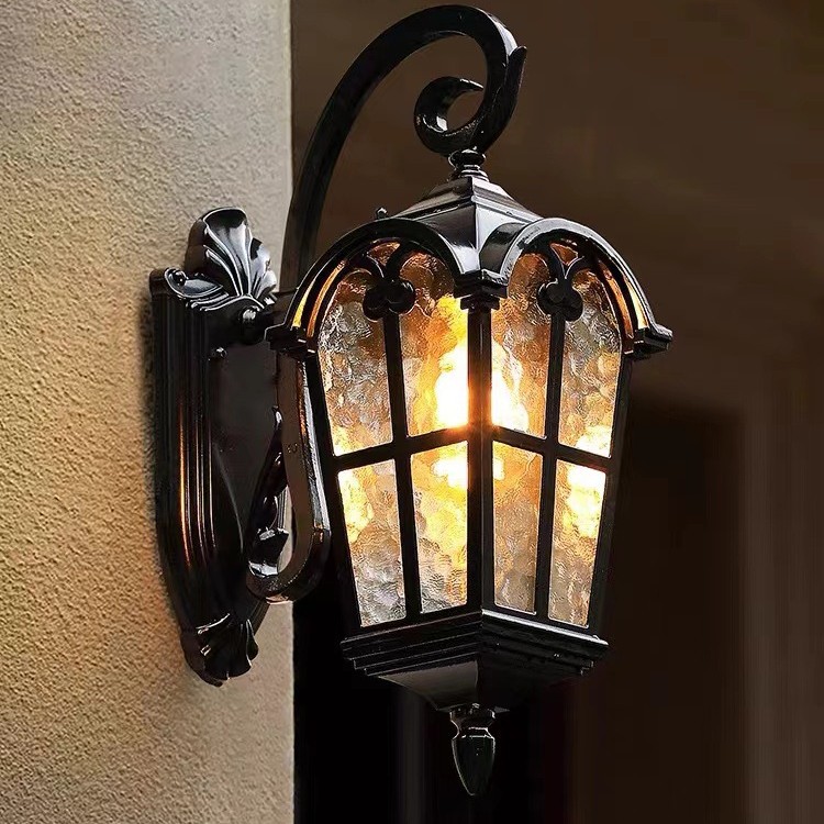Outdoor Lights, Courtyard Lights, Wall Lights, American-Style Waterproof Doorway Lights, Ancient Roman Villa Garden Balcony Lights, European-Style Wall Lights, Trendy